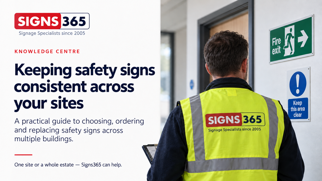 Multi-Site Safety Signage Guide for Facilities Managers | Signs365
