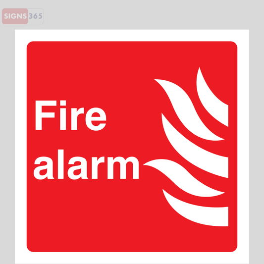 Fire Alarm Sign