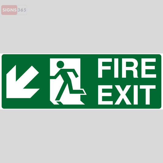 Fire Exit Down-Left