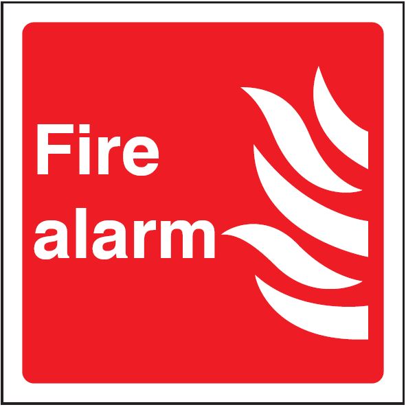 Fire Alarm Sign