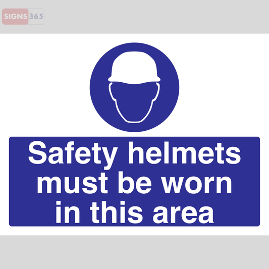 Safety Helmets Must Be Worn