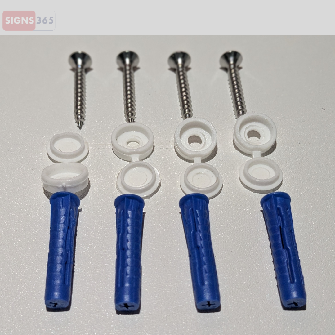 Wall sign fixing Kit